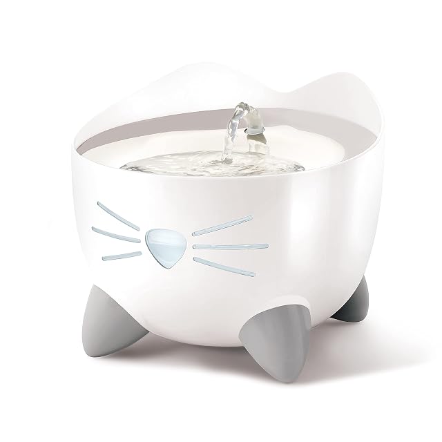 Fontanella per gatti Catit PIXI in acciaio inox
