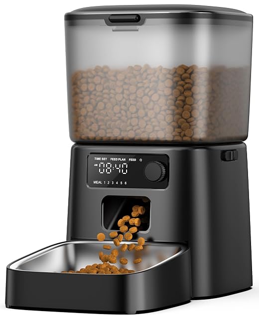 Distributore automatico oneisall da 3,5 L per crocchette