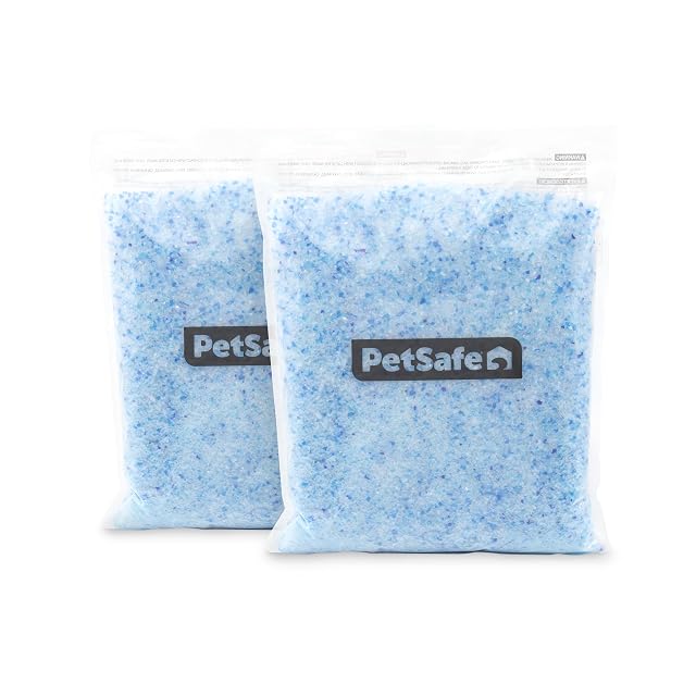 Sabbietta di silice premium PetSafe ScoopFree, confezione da due