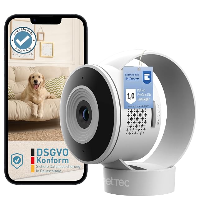 Telecamera per animali PetTec Cam Lite compatta
