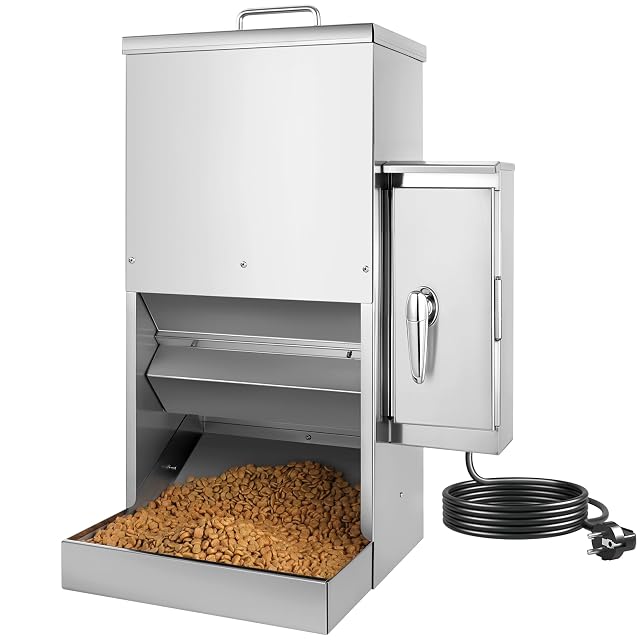Distributore automatico TinorPhrix DF002 da 16 L in acciaio inox per cani