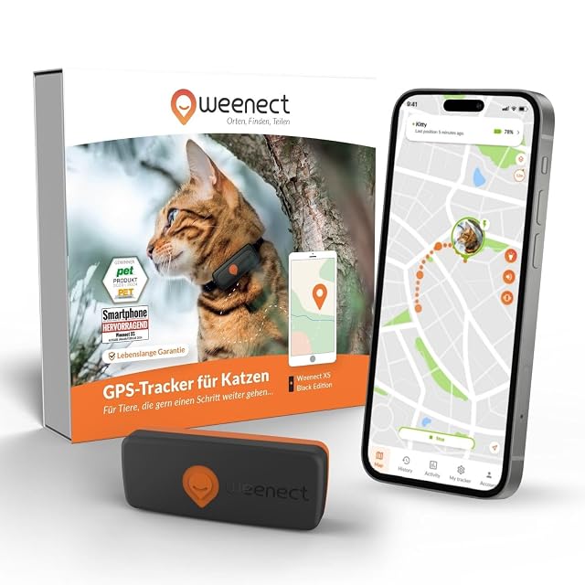 Localizzatore GPS Weenect XS per gatti